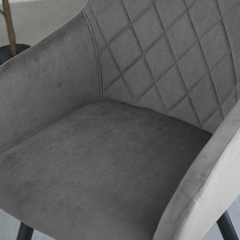 Frazer Diamond 360° Draaibare Eetkamerstoel [Set van 2] [Fluweel]