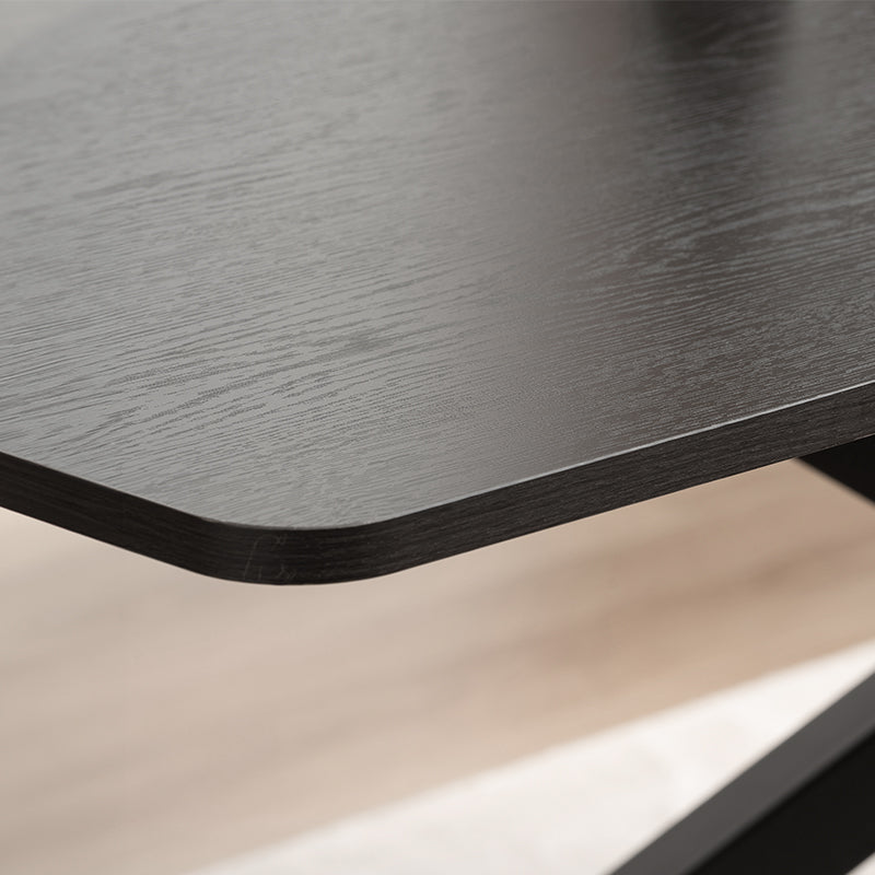 Thalia Rechthoekige Eettafel [Zwart Hout of Walnoot] [180 cm]