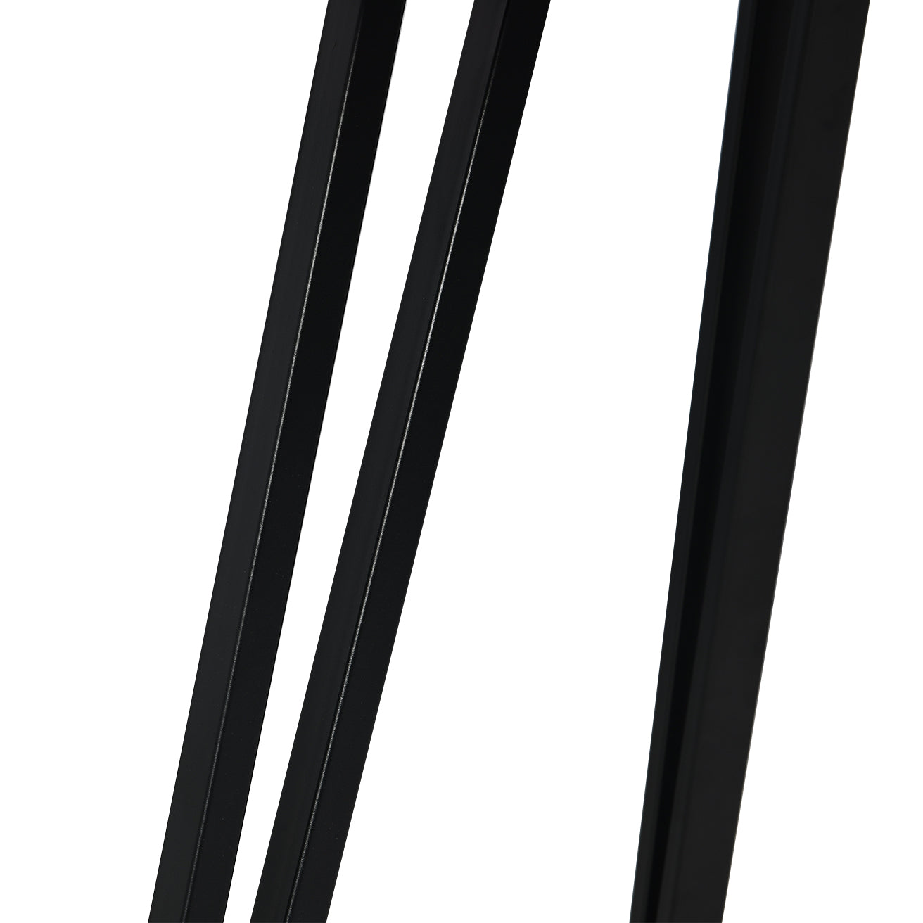 Fareeha Ronde Eettafel [Zwart Hout] [100 cm]