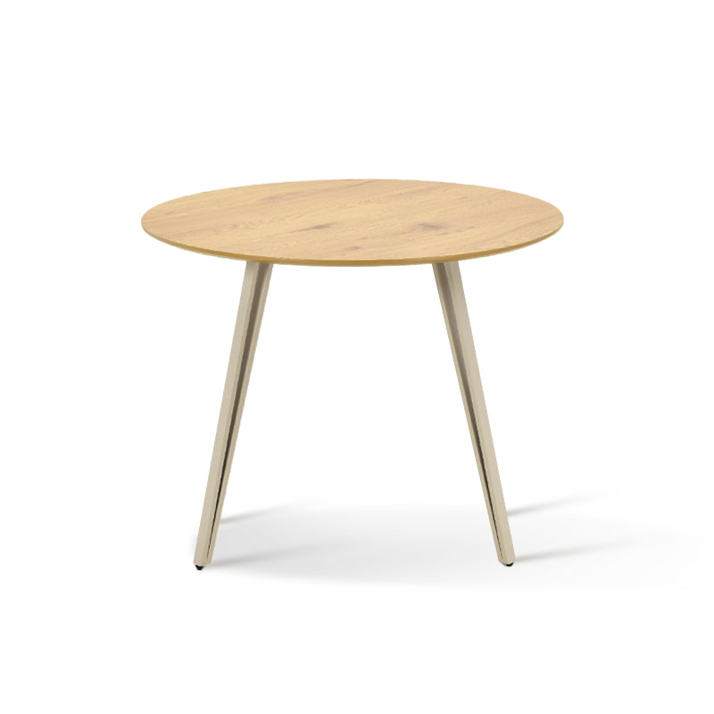 Fareeha Ronde Eettafel [Zwart Hout] [100 cm]