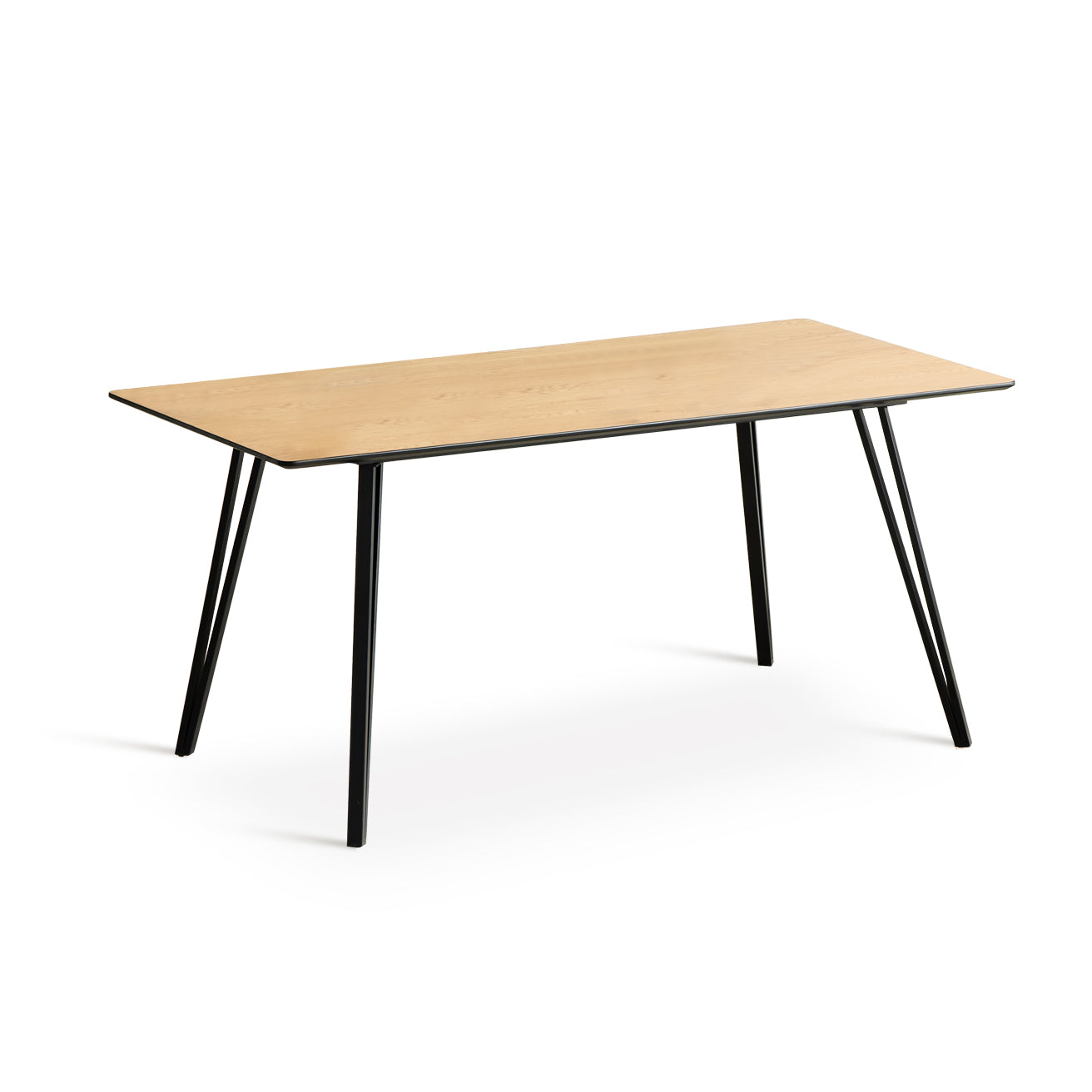 Fareeha Rechthoekige Eettafel [Houtkleur] [160 cm]