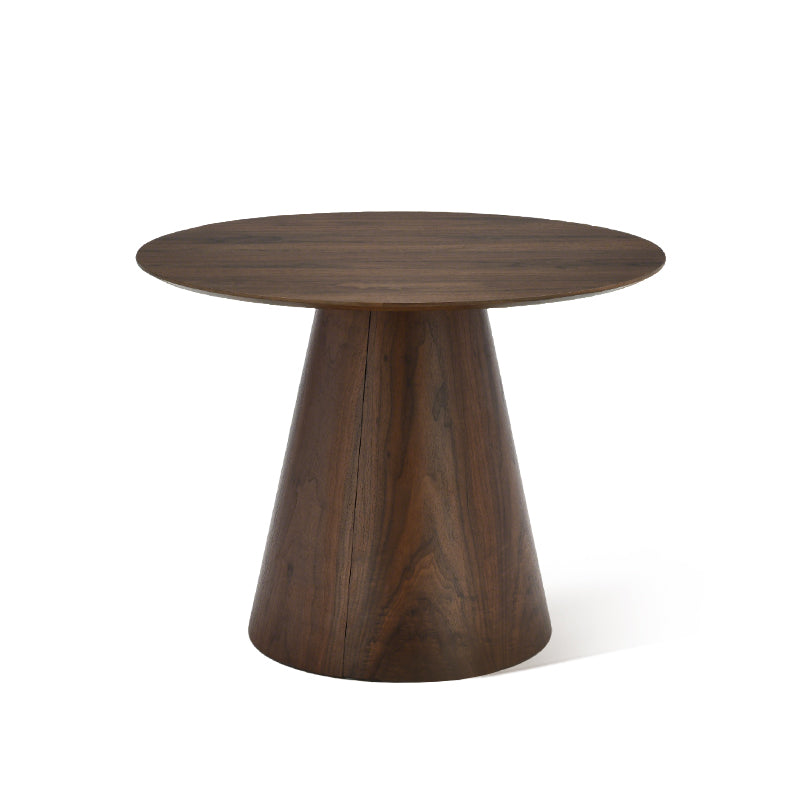 Ronde eettafel Elowen en 4 eetkamerstoelen Karin in Roca [eetkamerset]