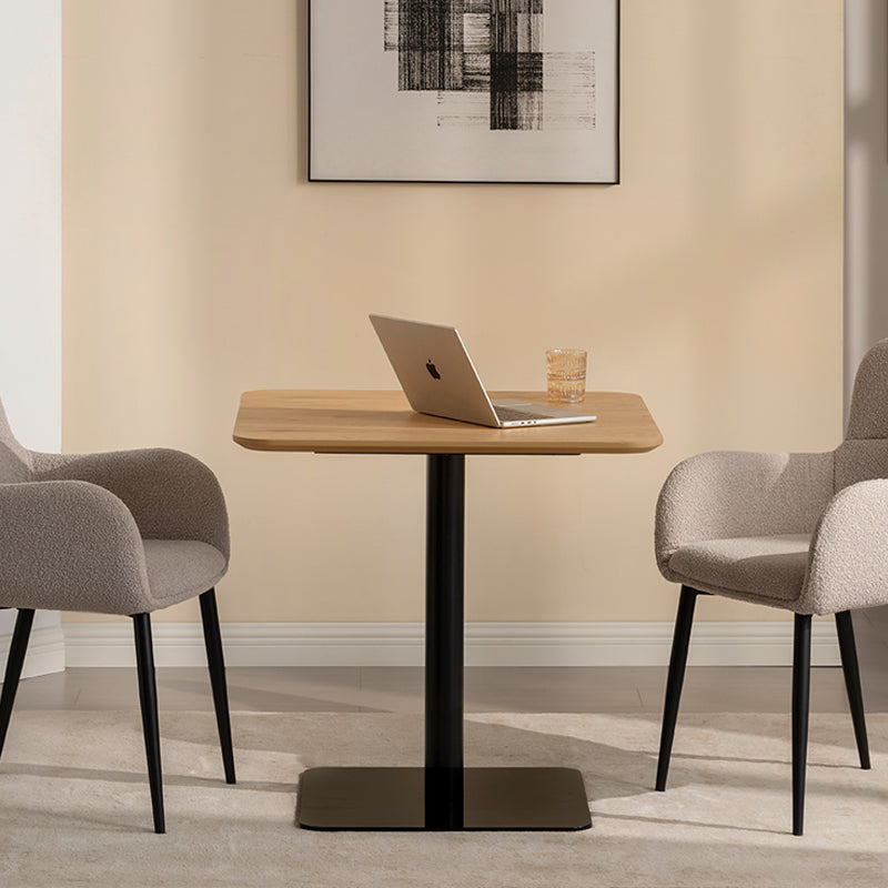 Amara Vierkante Eettafel [Houtpatroon] [80 cm]