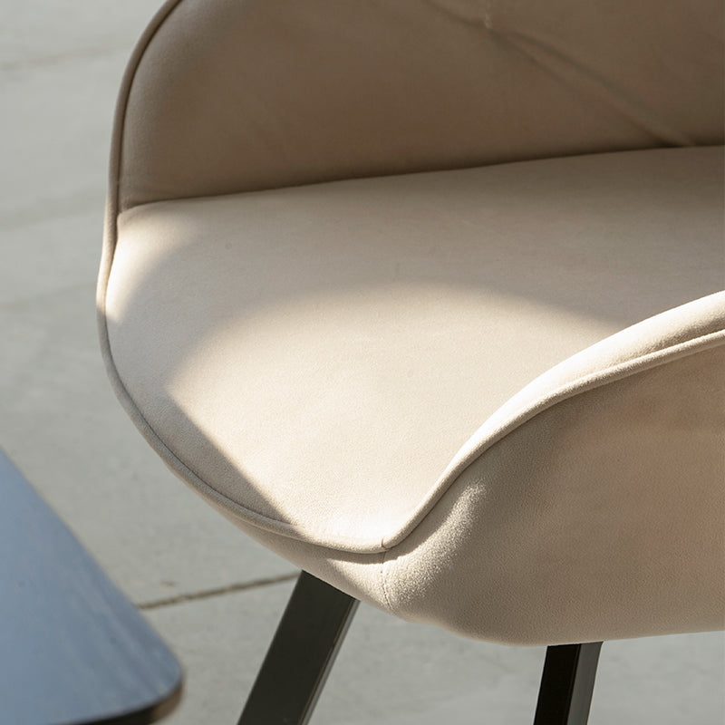 Armlehnenstuhl Keaton [2er Set] [Samt] [360-Grad-Drehteller] Ofcasafurniture DE