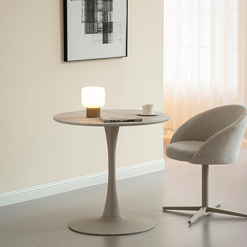 Ronde Eettafel Tiana en 2 360° Draaibare Paislee-eetkamerstoelen [Eetkamerset]