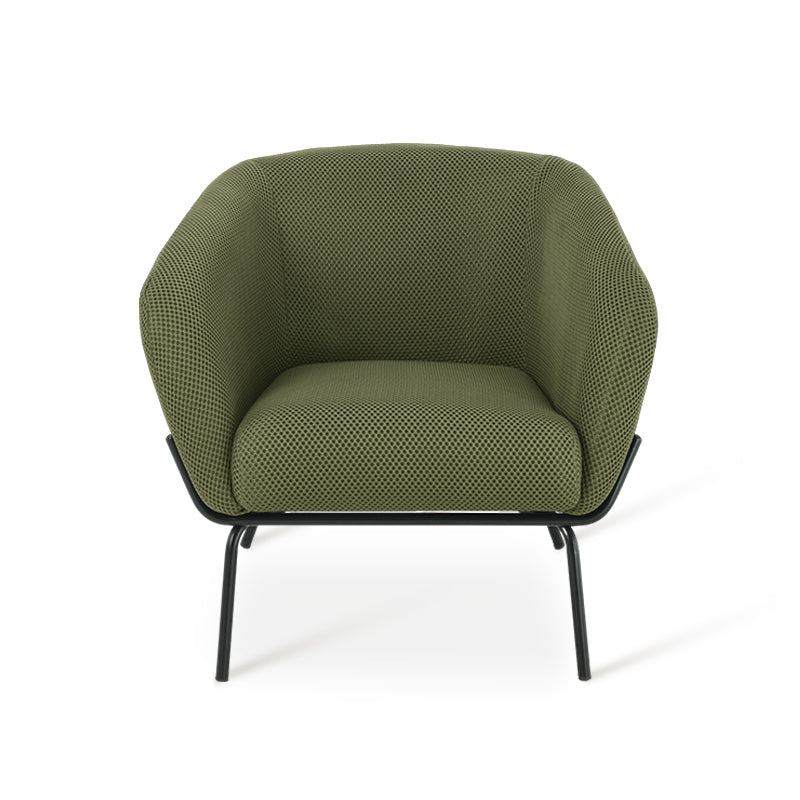 Aveline Lounge Chair [Mosterd en Groen]