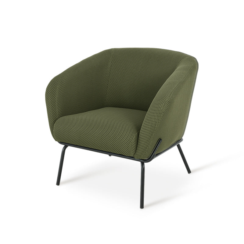 Aveline Lounge Chair [Mosterd en Groen]