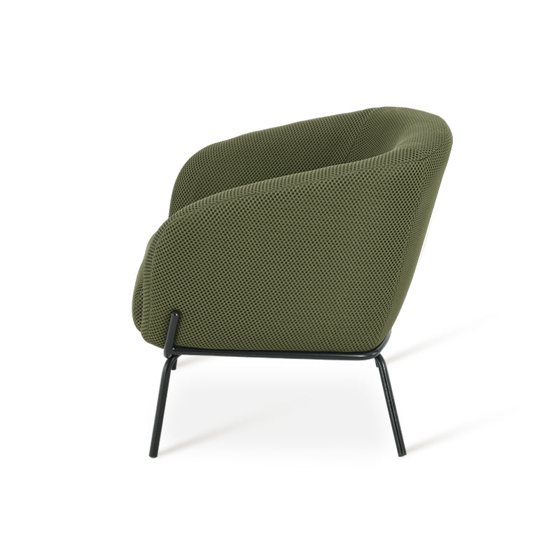 Aveline Lounge Chair [Mosterd en Groen]
