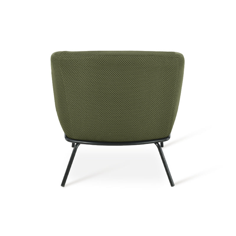 Aveline Lounge Chair [Mosterd en Groen]