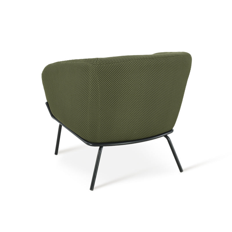 Aveline Lounge Chair [Mosterd en Groen]