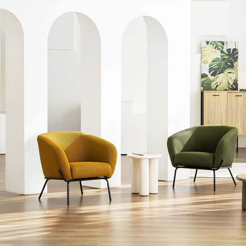 Aveline Lounge Chair [Mosterd en Groen]