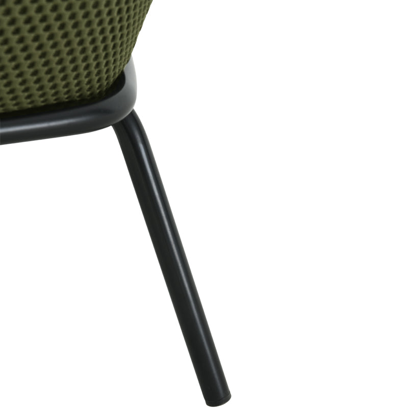 Aveline Lounge Chair [Mosterd en Groen]