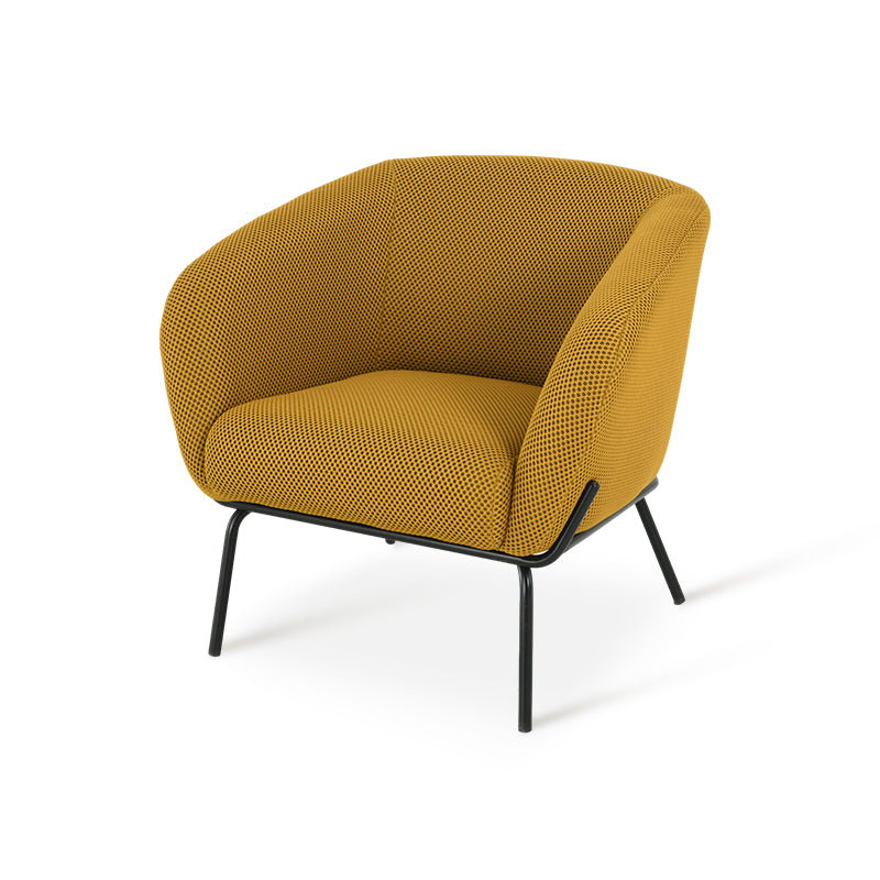 Aveline Lounge Chair [Mosterd en Groen]