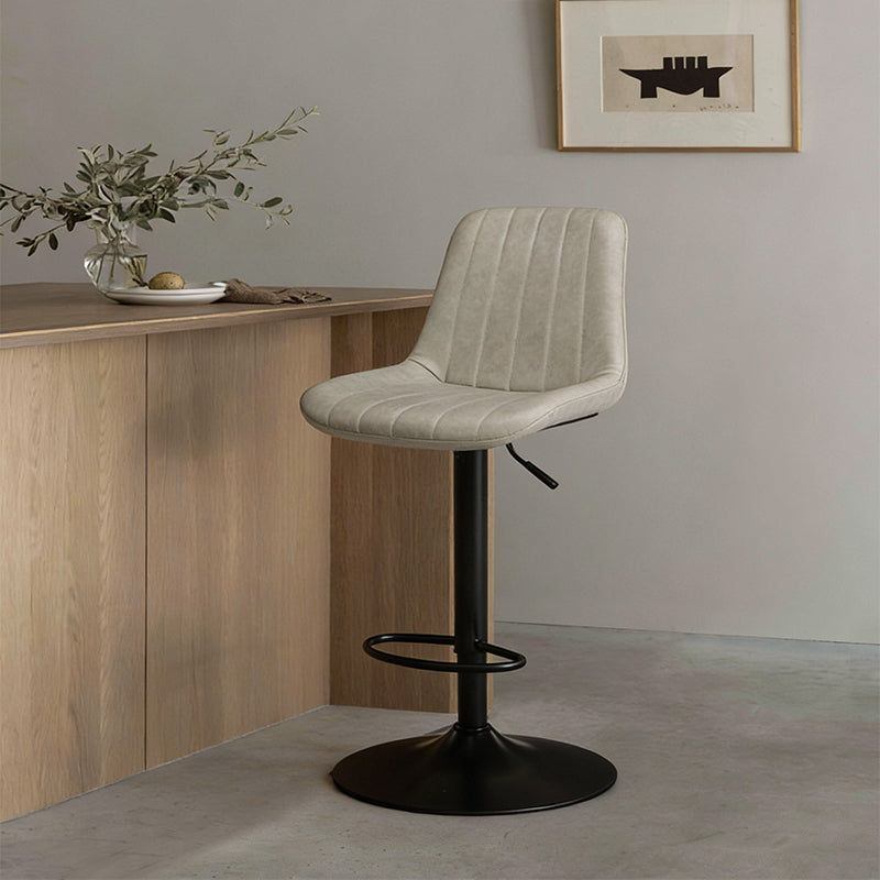Jarvis AH Barkruk [Set van 2] [Kunstleer] [62 cm-82 cm]