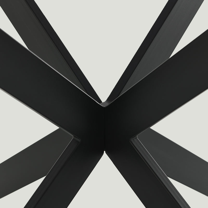 Ronde Eettafel Tilly en 4 Zahra Eetkamerstoelen [Eetkamerset]